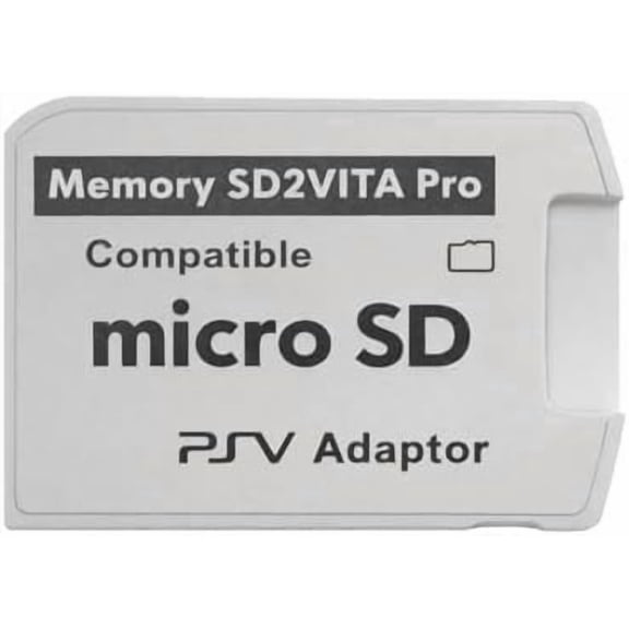 SD2Vita 5.0 PS Vita Micro SD Memory Card Adapter, Micro SD Adapter for PSV 1000/2000 3.60 HENkaku Enso System, DQ053