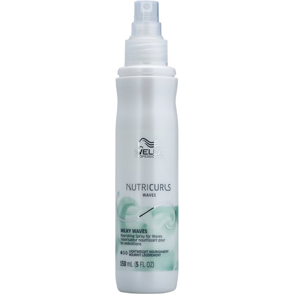 Wella Nutricurls Milky Waves Nourishing Hairspray 5Oz/150Ml