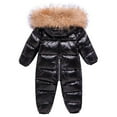 thumbnail image 3 of Tiweut Winter Overalls Snowsuit Baby Boy's And Girl's Windproof Snowboard Jumpsuits Snowsuit Coats for Kids 18-24 M, 3 of 3