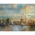 thumbnail image 3 of Nan 18x15 Black Modern Framed Museum Art Print Titled - City Skyline, 3 of 5