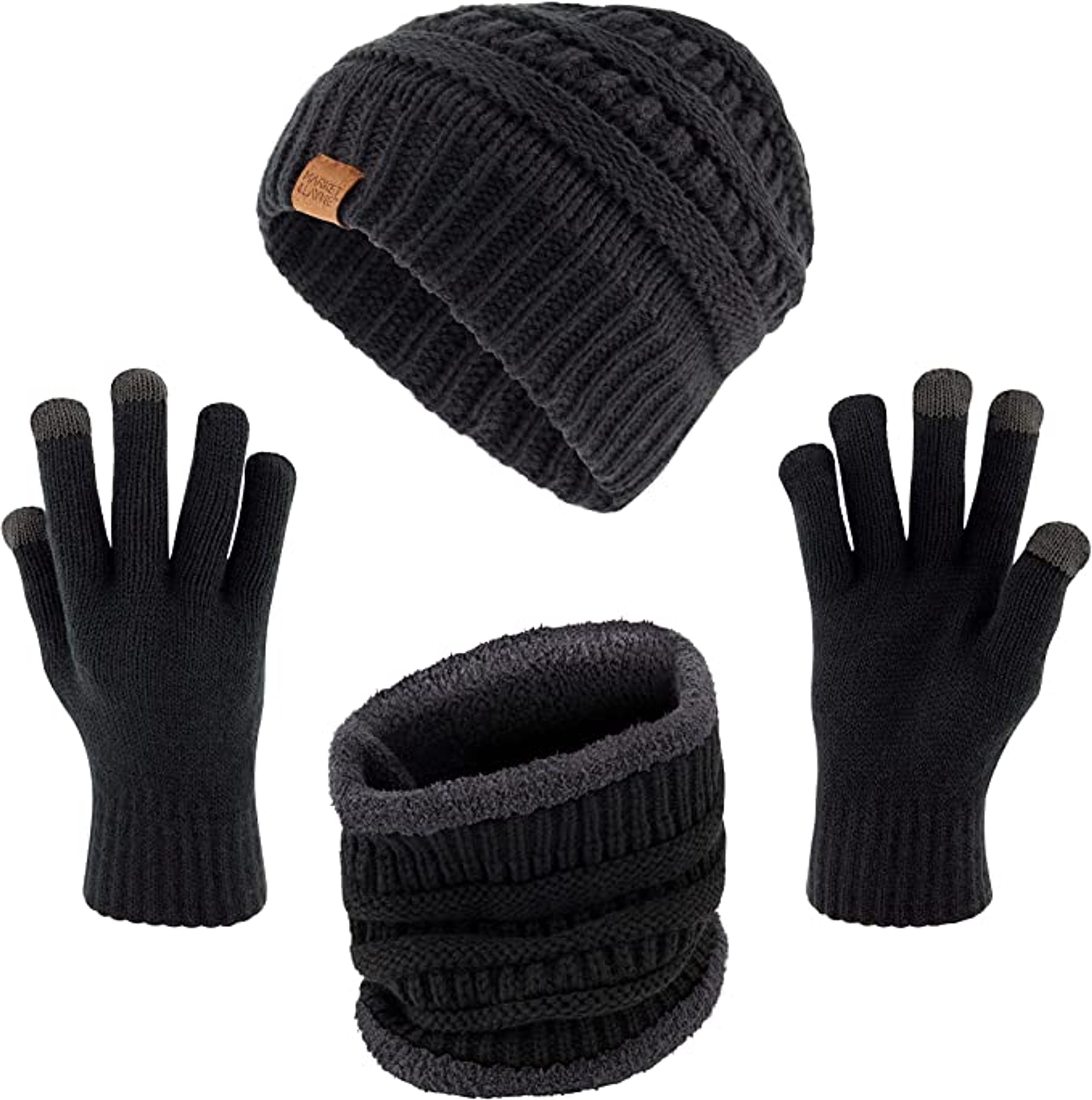 Market & Layne, Winter Hat, Scarf & Gloves Set, 3pk  display picture 2