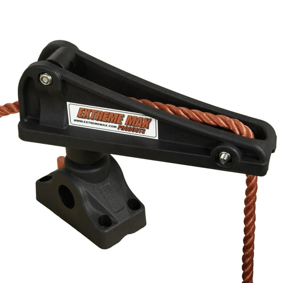 Extreme Max 3006.8681 Rod Holder Mountable Anchor Lock for Kayaks, Canoes, and Small Boats