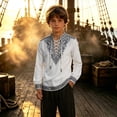thumbnail image 2 of Bainana Boys Long Sleeve T Shirts Graphic Print Lightweight Tops Big Kids Fall Tees, 2 of 5