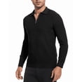 thumbnail image 5 of 2024 Autumn New Polo Knitted Collar Knitted Sweater Handsome, Versatile, Simple and Fashionable, 5 of 6