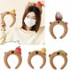thumbnail image 5 of Diadema de peluche The Crme Shop | Diadema de spa | Diadema para lavarse la cara | Diademas para el cuidado de la piel | Diademas suaves y esponjosas para mujer (rayas verde menta), 5 of 5