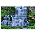 thumbnail image 1 of Waterfall Photo Ceramic Tile Mural Kitchen Backsplash Bathroom Shower, 406145-M6, 1 of 3