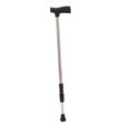 thumbnail image 2 of Bastones para caminar,Bastón multiusos para ancianos de aleación de aluminio,Bastones ajustables para senderismo al aire libre,Bastón telescópico de apoyo para personas Acero inoxidable, 2 of 8