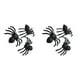 thumbnail image 3 of Matsuzay 50/100 Uds juguete de araña de Halloween plástico luminoso negro Mini araña falsa accesorios engañosos fiesta en casa vacaciones suministros Type3 NO3 Matsuzay CBP373087, 3 of 5