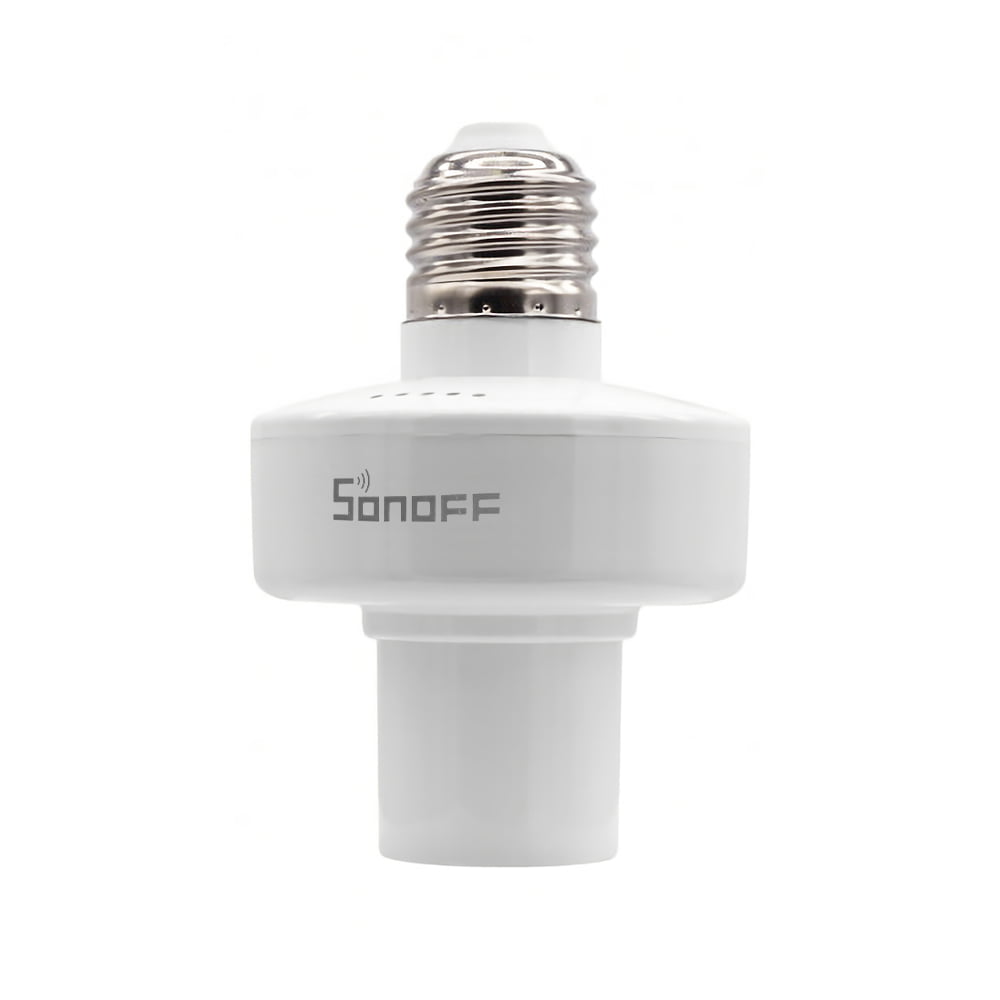 Wireless Smart Control Light Bulbs Holder E27 WiFi Lamp Bulbs Holder RF 433MHz 