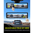 thumbnail image 6 of 10'' Rear View Mirror Camera Mirror Dash Cam Front and Rear 1080P Backup Camera Full Touch Screen w Loop Recording, G-Sensor Night Vision 170° Wide Angle, 6 of 7