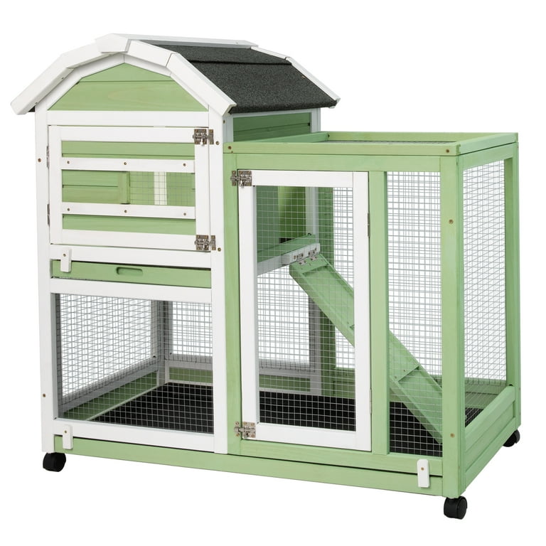 Green 2025 rabbit hutch