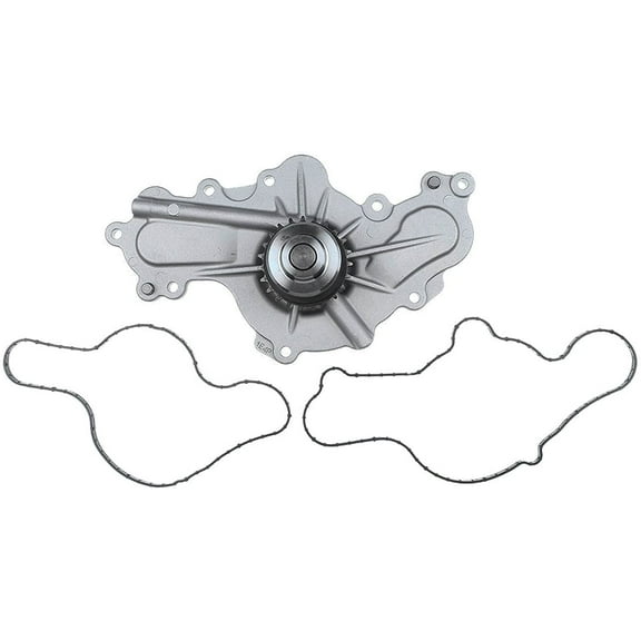 A-Premium Engine Water Pump Compatible with Ford Edge Flex Fusion Taurus X Lincoln MKS MKT MKX MKZ Mazda 6 CX-9 Mercury Sable Fits select: 2009-2010 FORD EDGE SEL, 2008 FORD EDGE LIMITED
