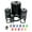 Black, variant on Saguaro Cactus Sonoran Desert Bull Skull Self-Inking Rubber Stamp Ink Stamper - Black Ink - Medium 1 Inch