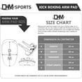 thumbnail image 5 of DXM SPORTS Boxing Pads Punch Mitts - Leather, Silver, 5 of 9