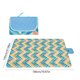 thumbnail image 3 of Manta impermeable para picnic | Esterilla de camping para exteriores | Cubierta de suelo resistente a la humedad para playa, parque y césped | Esterilla plegable portátil con asa de transporte, 3 of 6