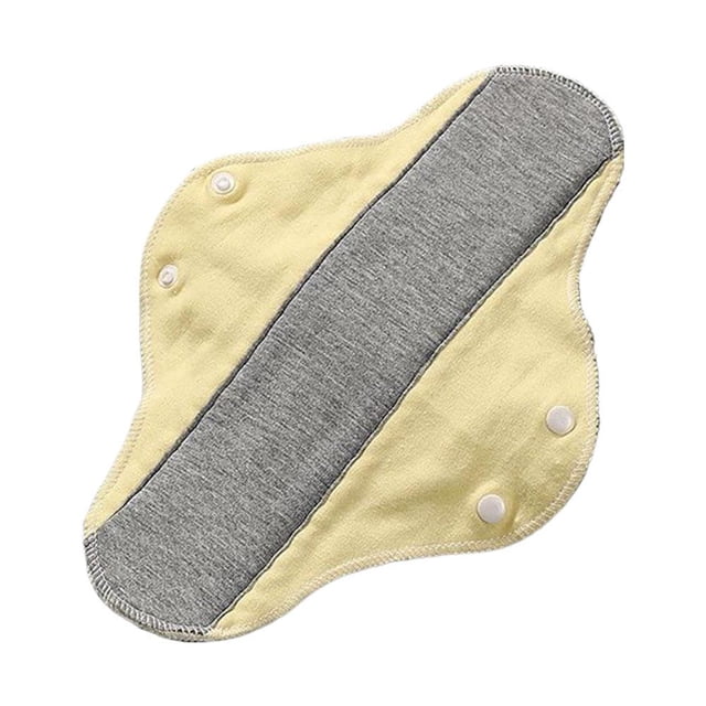 Reusable Graphene Incontinence Pads for Women and Elderly, Washable Leakproof Menstrual Cloth Pads for Heavy Flow, Postpartum Pads for Mobility Support (12 Pack)
