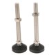 thumbnail image 2 of Paquete 8 Niveladores De Muebles de material acero Al Carbono Patas Niveladoras Ajustables Para , Silla, De Trabajo, licencia Base De Goma De 60 Mm, M16x M16x150mm, 2 of 5
