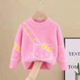 thumbnail image 3 of Hello Kitty ropa para niños nuevos productos niñas suéter grueso visón terciopelo niño imitación visón terciopelo jersey camisa de fondo, 3 of 5