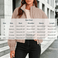 thumbnail image 3 of QIYAGBSA Plaid Jackets for Women Stand Collar Zip Up Checkered Long Sleeve Lightweight Coat with Flap Pockets Casual Fall Spring Travel Weekend, 3 of 8