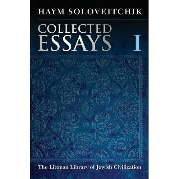 Littman Library of Jewish Civilization Collected Essays: Volume I, (Hardcover)