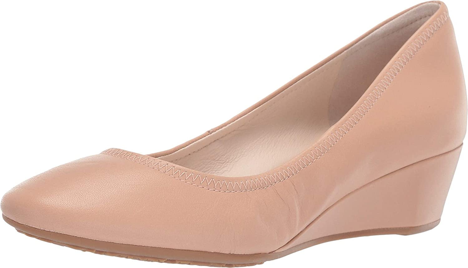 cole haan wedge nude