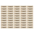 thumbnail image 1 of 50uds Mano Hecho con Amor Costura Etiquetas Bordado Rótulo Etiquetas para Cosidas Vestir Prendas Chocolate, 1 of 8