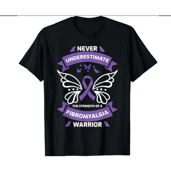 Velto Fibromyalgia Warrior Awareness Unisex T-Shirt All Size S-5XL