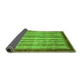 thumbnail image 2 of Ahgly Company Indoor Round Abstract Green Modern Area Rugs, 8' Round, 2 of 4