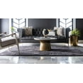 thumbnail image 4 of Rugs.com Lattice Shag Collection Rug – 9' x 12' Dark Gray Shag Rug Perfect For Living Rooms, Large Dining Rooms, Open Floorplans, 4 of 9