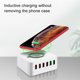 thumbnail image 5 of Cargador USB Inteligente Inalámbrico Inteligente Estación De Carga USB 6 Puertos Soporte De Carga Inductiva Carga De Teléfono Inalámbrico Para Teléfono / Tableta, 5 of 7