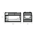 Better Homes & Gardens Tristan TwinoverTwin Convertible Floor Bunk