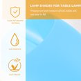thumbnail image 4 of MasteelfCA 4pcs Lamp Shade Plastic Lamp Cover Table Lamp Shade Replacement Lampshade, 4 of 8