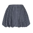 thumbnail image 5 of Maoxin Womens Skirts New Feminine Pommel Skirt Summer Flower Skirt Skirt Short ,Navy,M, 5 of 6