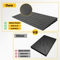 thumbnail image 5 of PRIJESSE black rubber 3in High Mobility Threshold Ramp with Slip-Resistant Surface for Wheelchairs, Scooters, and Power Chairs, 5 of 8