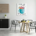 thumbnail image 2 of Stupell Industries Thought I Liked Coffee Phrase Kitchen Creamer Joke, 30 x 40, Designed by Katie Doucette, 2 of 6