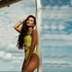 thumbnail image 2 of Traje de baño de una pieza sexy de alta calidad, bikini ajustado de color sólido para mujer, 2 of 6