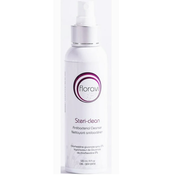 Floravi Steri-Clean Antibacterial Cleaner - Intimate Object Disinfectant (120ml/4oz)