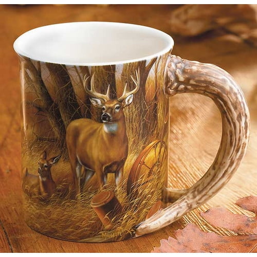 Pheasants Sculpted Mug by Rosemary Millette 