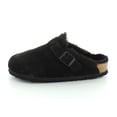 thumbnail image 2 of Zueco Birkenstock Boston de piel de gamuza negra 38, 2 of 5
