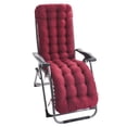 thumbnail image 4 of Coussin de Fauteuil Inclinable Intérieur Extérieur Coussin de Chaise Longue Épais, 4 of 8