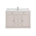 thumbnail image 3 of Legion Furniture WS2516-48-DW 48 in. Dreamy White Finish Solid Wood Sink Vanity, 1 ft. Artificial Stone Top, 3 of 10