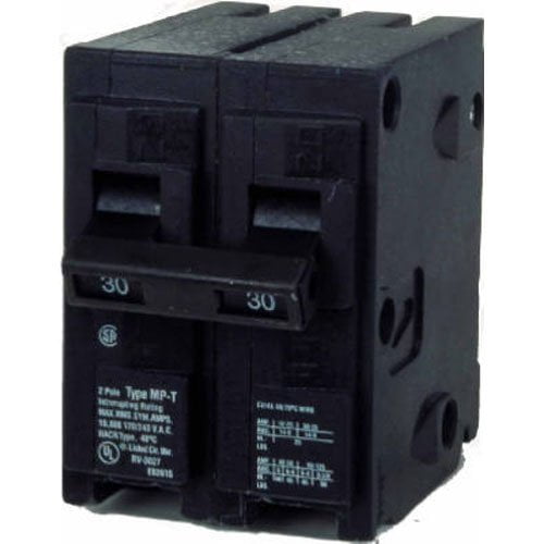 MP260 60Amp Double Pole Type MPT Circuit Breaker, Double pole, 60 Amp