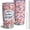Pink Flower, variant on 20oz Daisy Coffee Tumbler with Lid and Straw,Reusable Stainless Steel Tumbler Cups Vacuum Insulated Travel Tumbler,mint Thermos Travel Coffee Mug,Daisy Gifts for Women,Mom,Friends