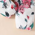 thumbnail image 7 of HCNTES Baby Girl Clothes 0 3 6 9 12 18 Months Letter Print Daddy's Mommy's GIRL Ruffle Romper and Floral Pant Sets Cute Toddler Baby Fall Winter Outfit, 7 of 7