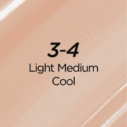 LOreal Paris True Match Hyaluronic Tinted Serum Foundation Makeup, 3-4 Light-Medium, 1 fl oz