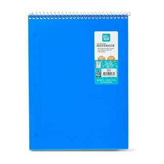 Pen+Gear 1-Subject Notebook, College Ruled, Blue, 70 Sheets 