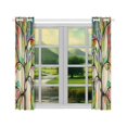 thumbnail image 3 of MYPOP Art Tree of Life Window Curtain Kitchen Curtain 26x39 inches (Two Pieces), 3 of 3