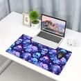 thumbnail image 4 of Kdxio crystal Skull flower star Print Large Gaming Mouse Pad,Non-Slip Base,Water Resist Keyboard Pad for Gamer,Office & Home,29.5 x 15.8 in, 4 of 6