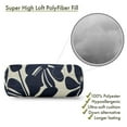 thumbnail image 5 of Majestic Home Goods Bolster Pillow Plantation Navy, 5 of 5