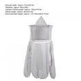 thumbnail image 1 of Zerodis Double Layers Breathable Cotton Type Beekeeping Tools Bee Suit Beekeeper Supply, 1 of 8